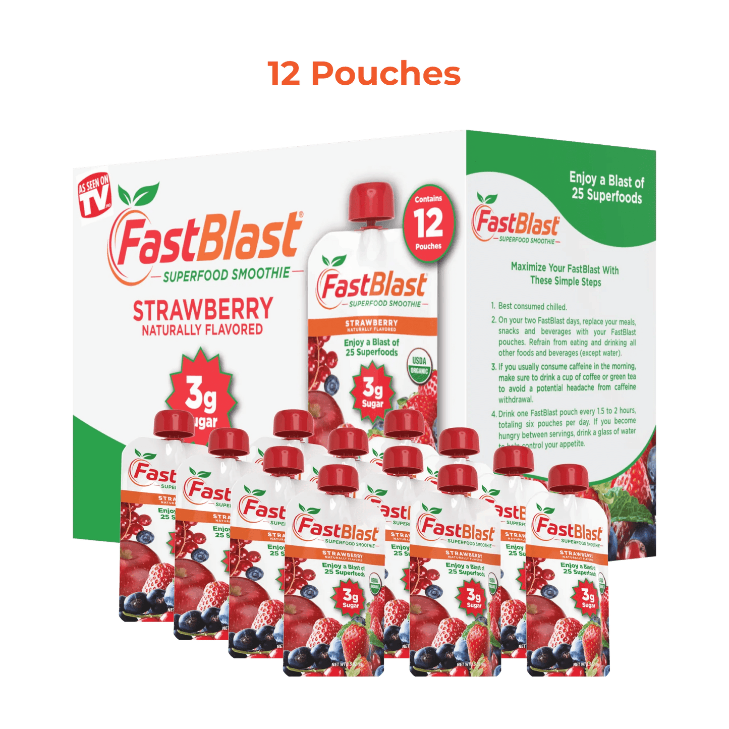 FastBlast Keto Superfood Smoothie - FastBlast