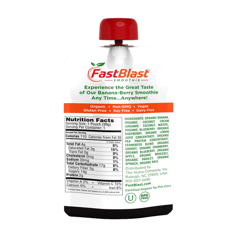 FastBlast Smoothie - One Box - FastBlast